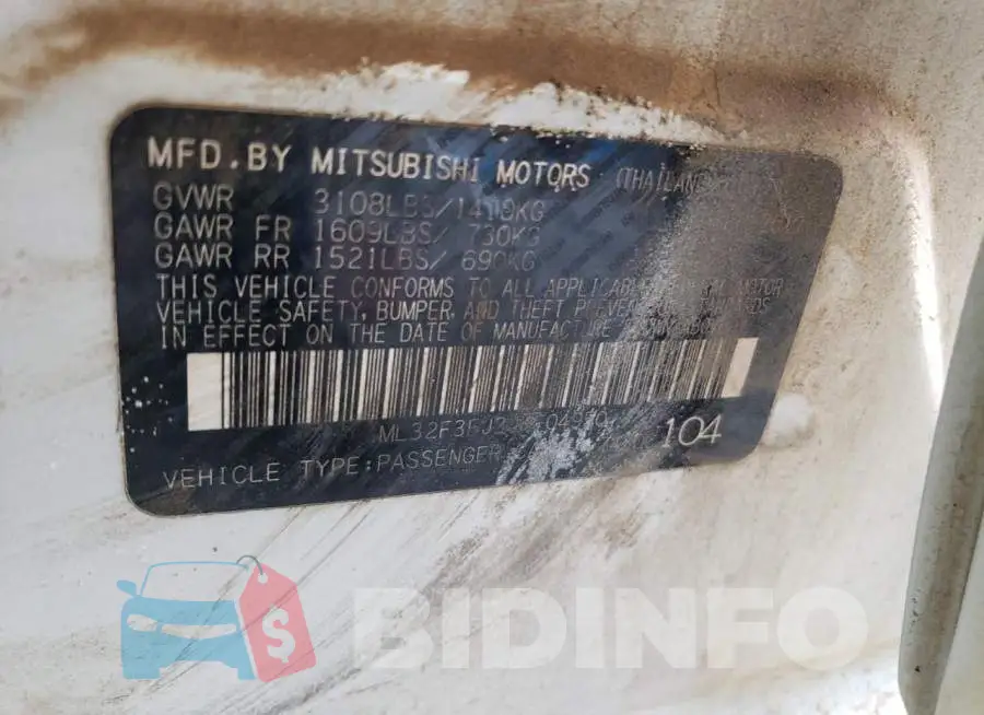 ML32F3FJ3JHF04950 Photo# 12