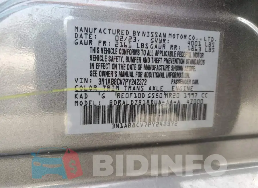 3N1AB8CV7PY242372 Photo# 12
