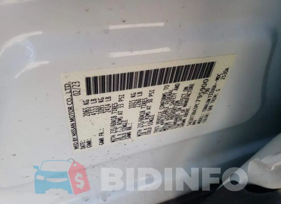 5N1BT3BA3PC795900 Photo# 13