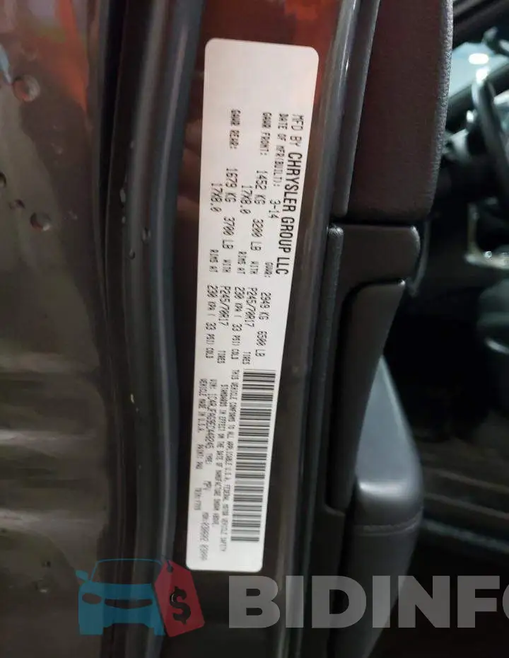 1C4RJFAG9EC448245 Photo# 14