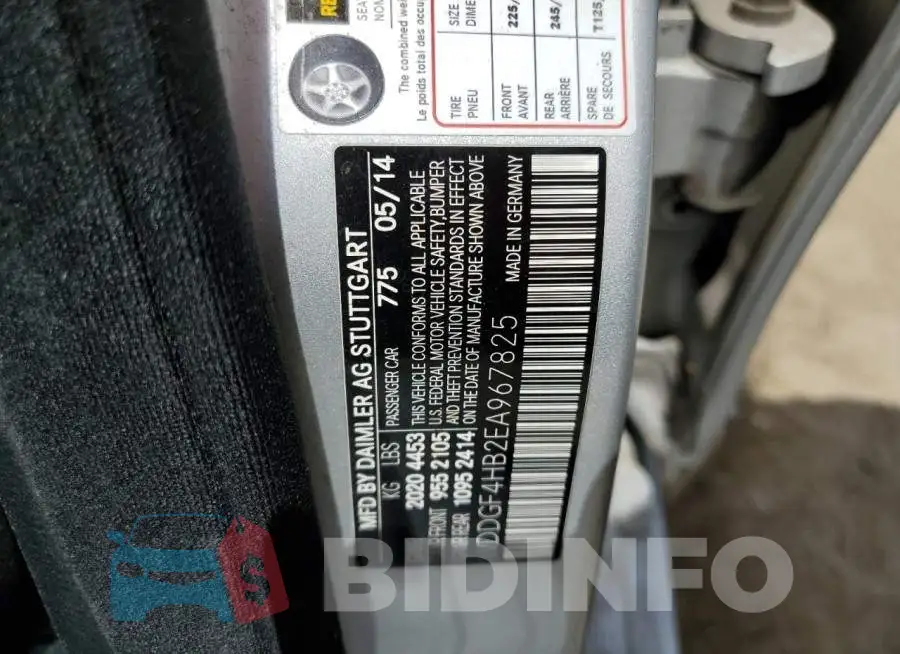 WDDGF4HB2EA967825 Photo# 12