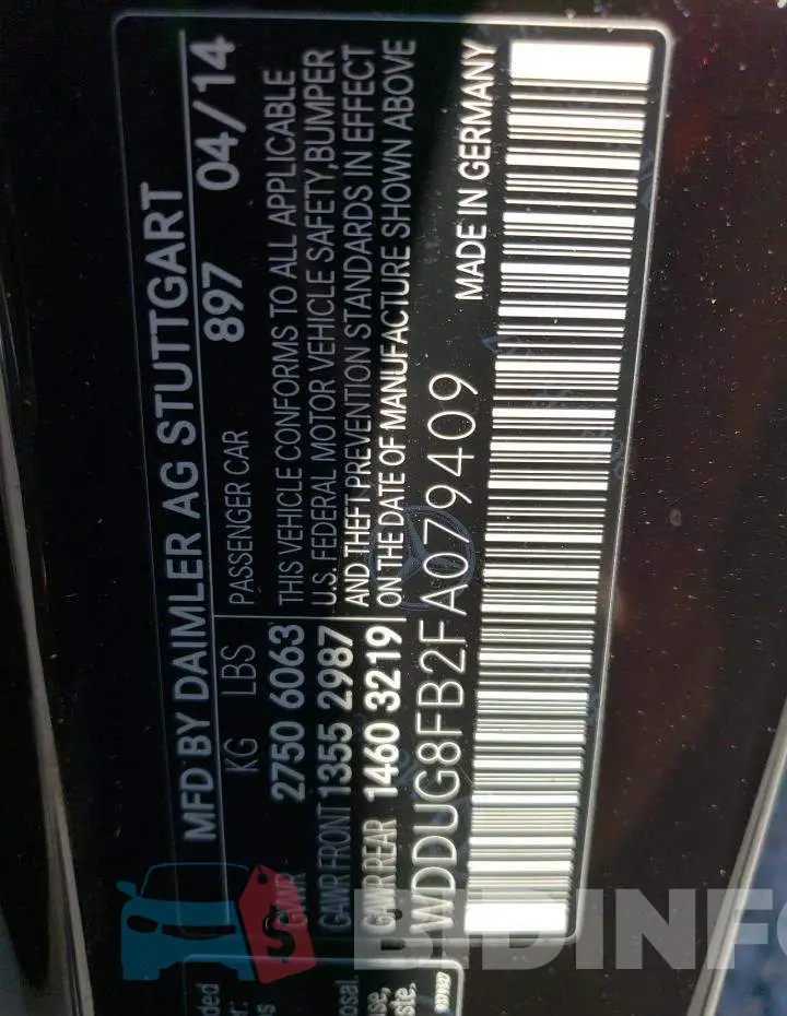WDDUG8FB2FA079409 Photo# 12