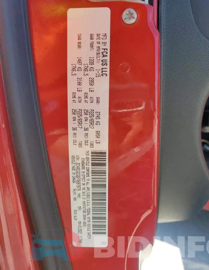 2C4RDGEG6FR687879 Photo# 13