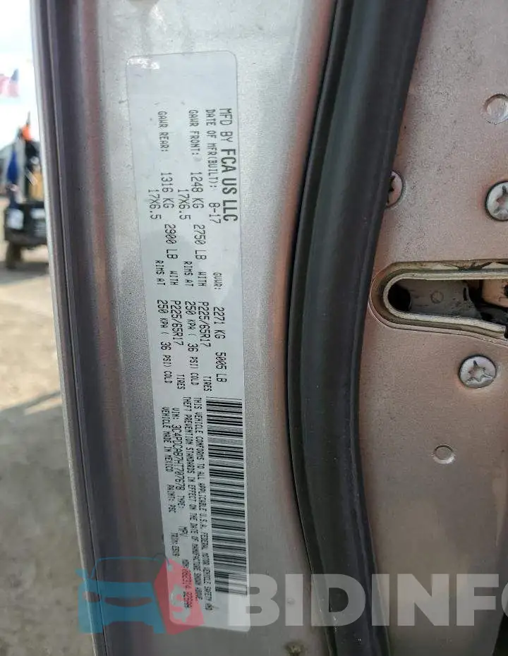 3C4PDCAB7HT707678 Photo# 14