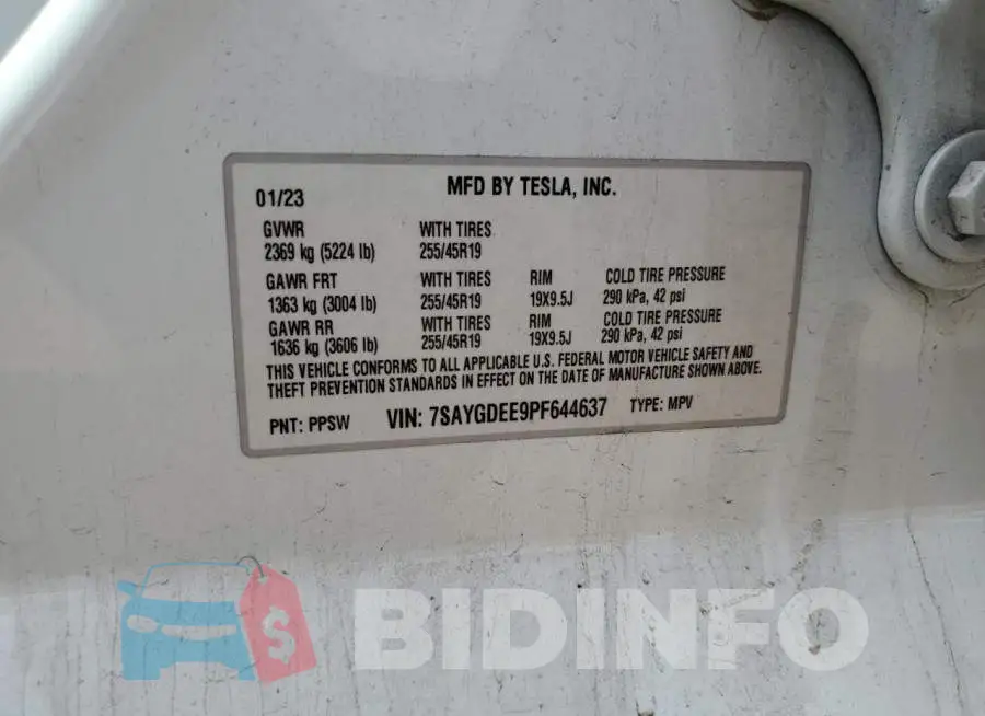 7SAYGDEE9PF644637 Photo# 12