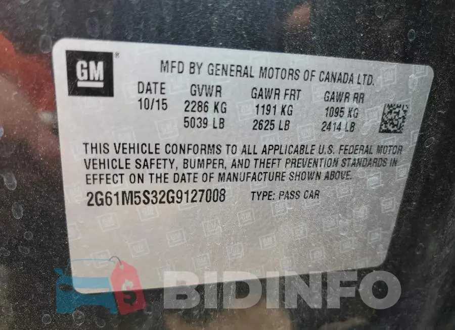 2G61M5S32G9127008 Photo# 12