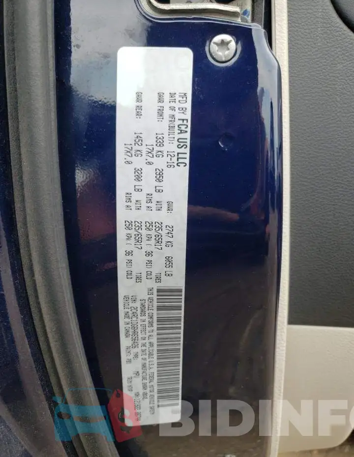2C4RC1DG6HR656426 Photo# 13