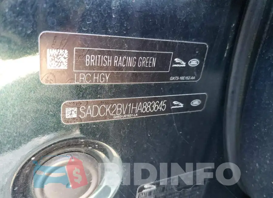 SADCK2BV1HA883645 Photo# 13