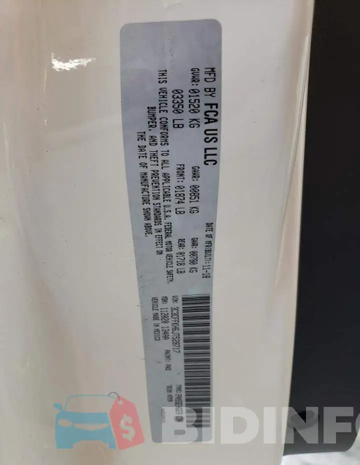 3C3CFFKH6JT528717 Photo# 12