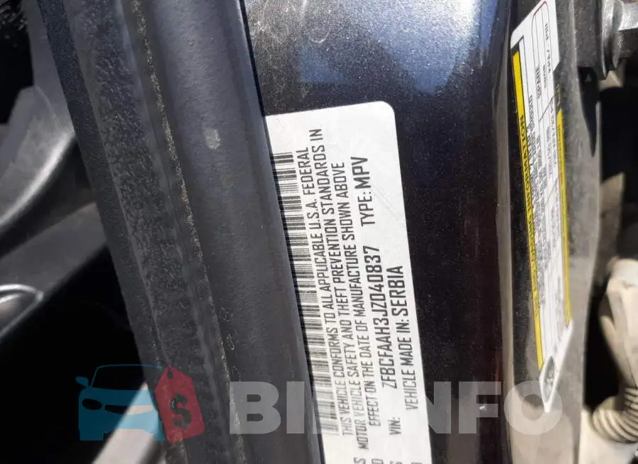 ZFBCFAAH3JZ040837 Photo# 12