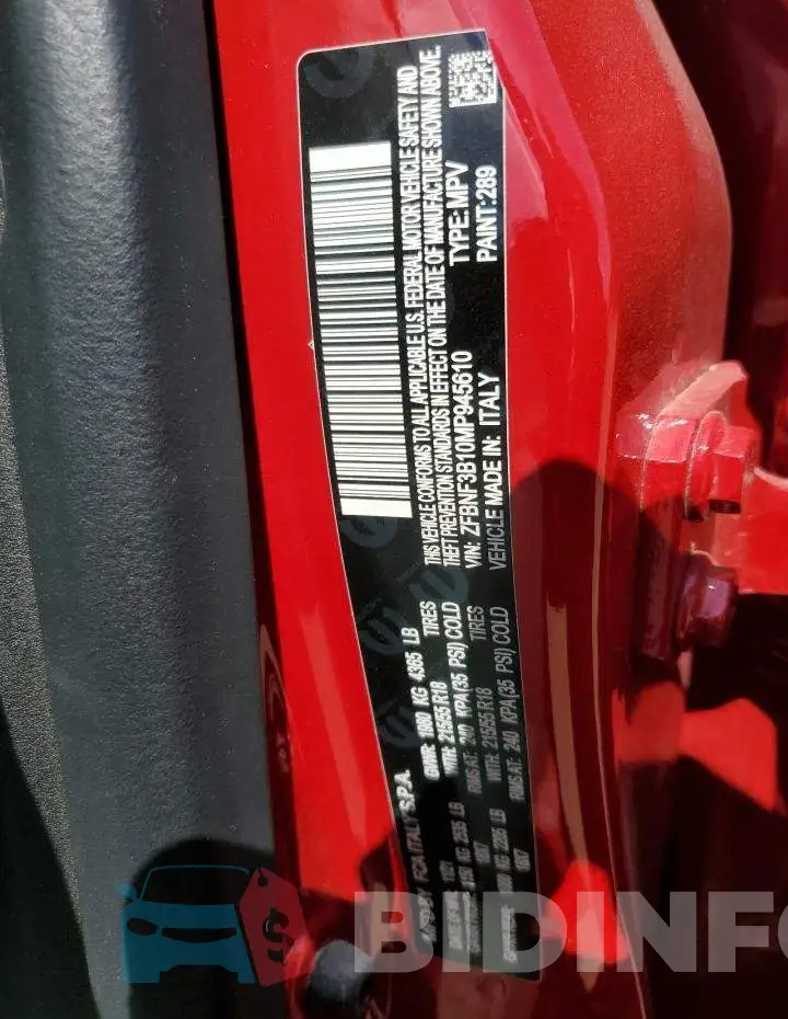 ZFBNF3B10MP945610 Photo# 12