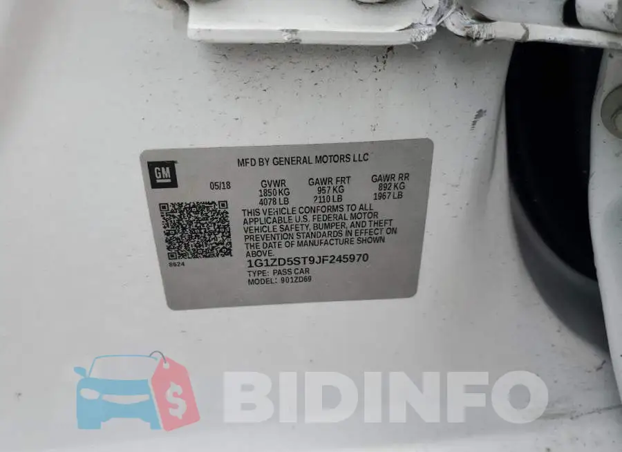 1G1ZD5ST9JF245970 Photo# 12