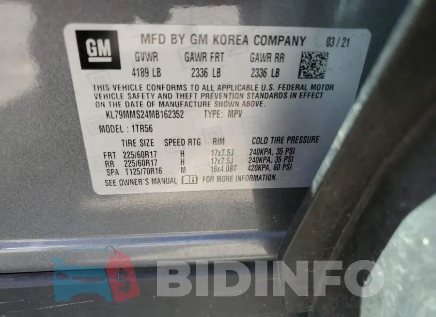 KL79MMS24MB162352 Photo# 13