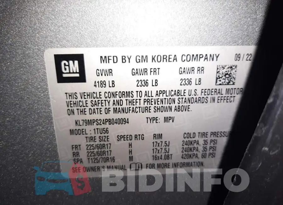 KL79MPS24PB040094 Photo# 13