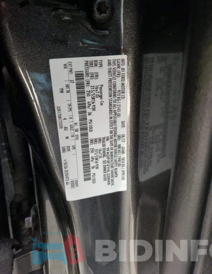 1FADP3F21HL329068 Photo# 12