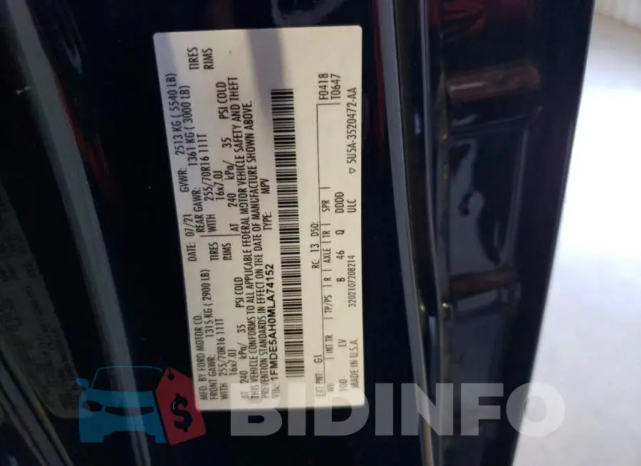 1FMDE5AH0MLA74152 Photo# 13