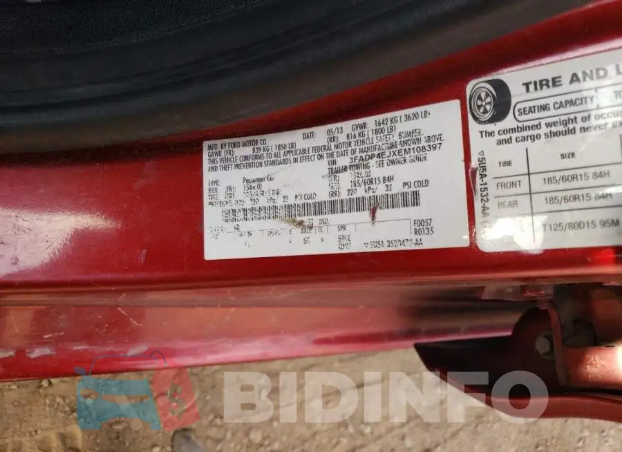 3FADP4EJXEM108397 Photo# 12