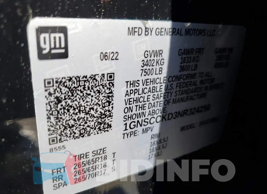 1GNSCCKD3NR324250 Photo# 13