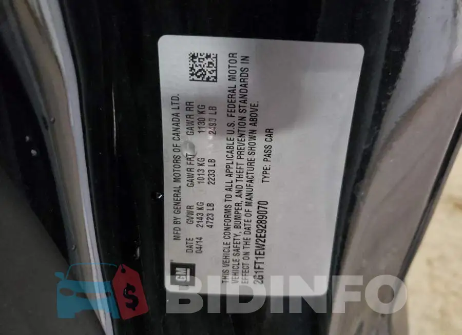2G1FT1EW2E9289070 Photo# 12