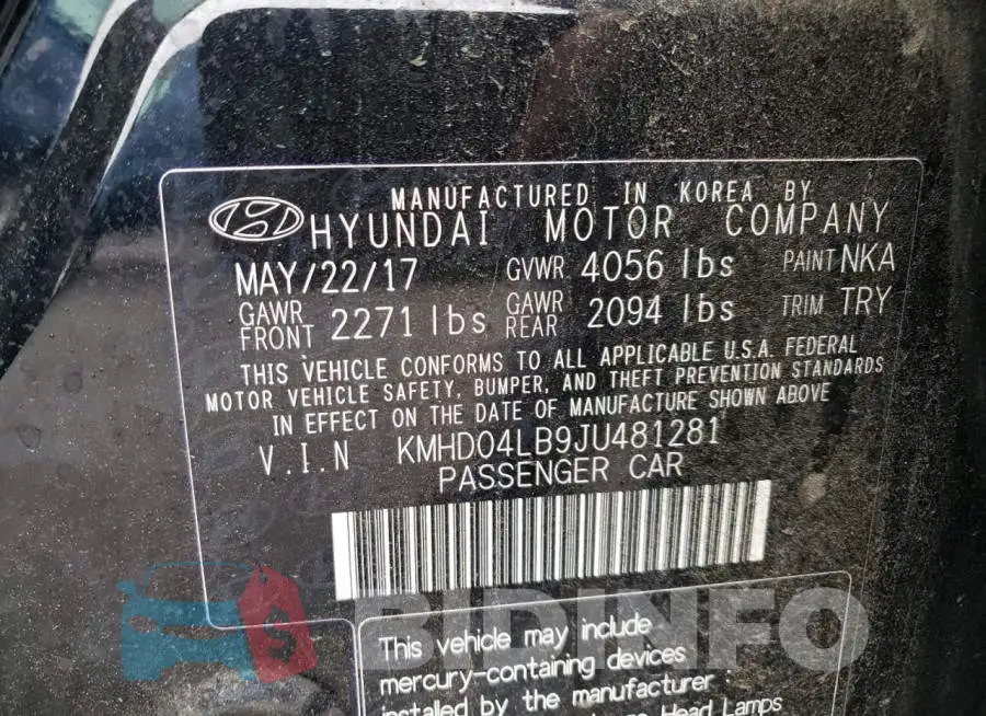 KMHD04LB9JU481281 Photo# 12