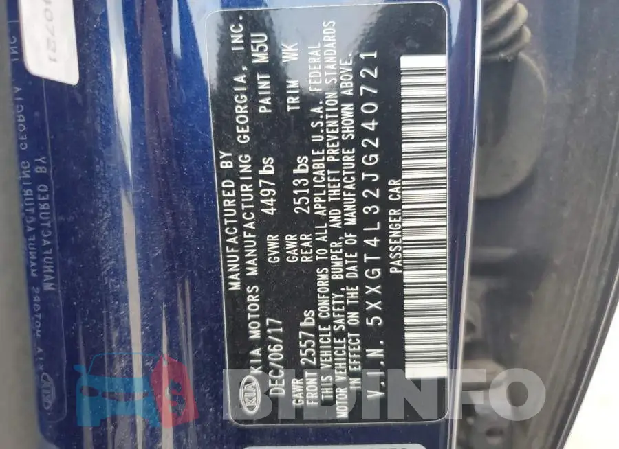 5XXGT4L32JG240721 Photo# 12