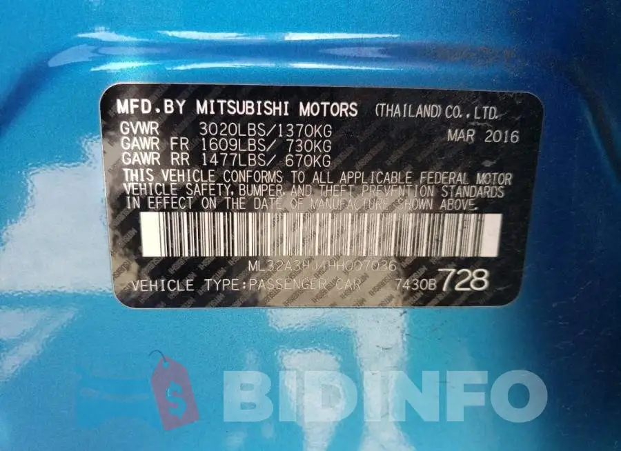 ML32A3HJ4HH007036 Photo# 12