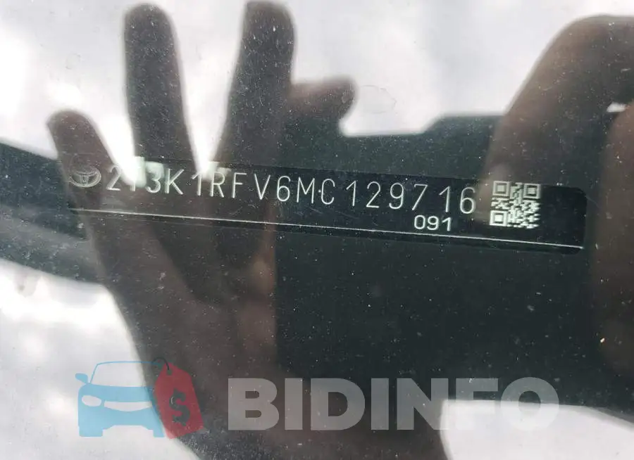 2T3K1RFV6MC129716 Photo# 13