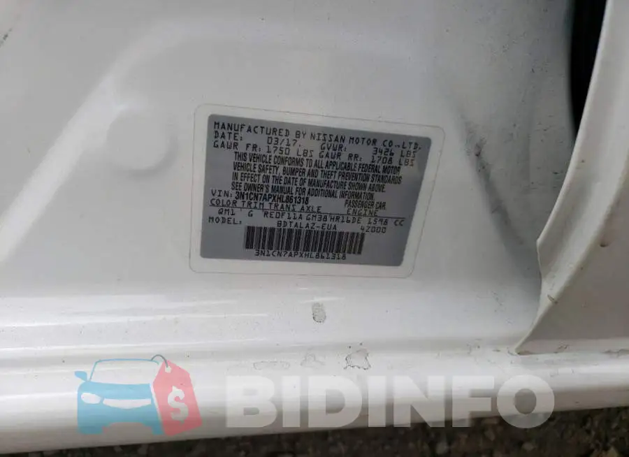 3N1CN7APXHL861318 Photo# 12