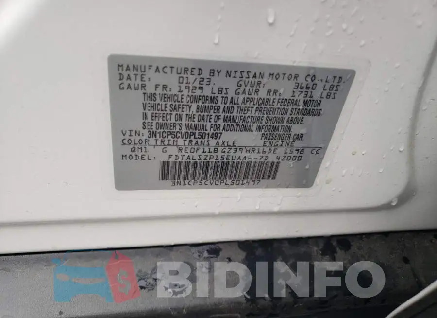 3N1CP5CV0PL501497 Photo# 13