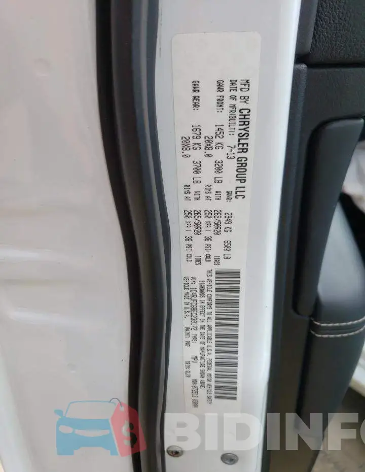 1C4RJFCG8EC239172 Photo# 14