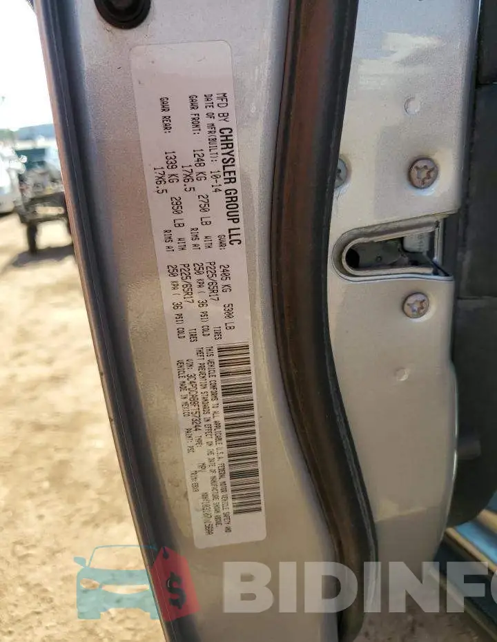3C4PDCAB8FT573244 Photo# 13