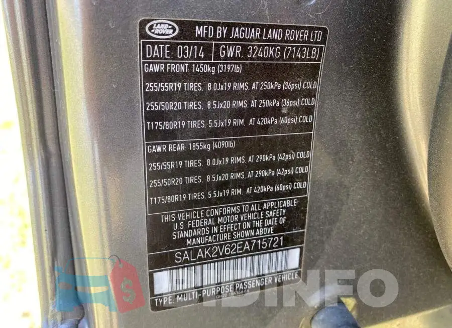 SALAK2V62EA715721 Photo# 10