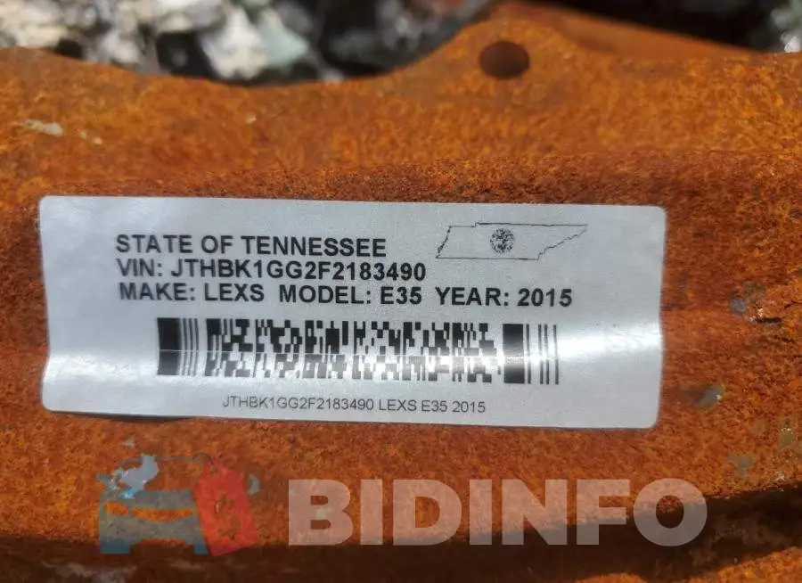 JTHBK1GG2F2183490 Photo# 12