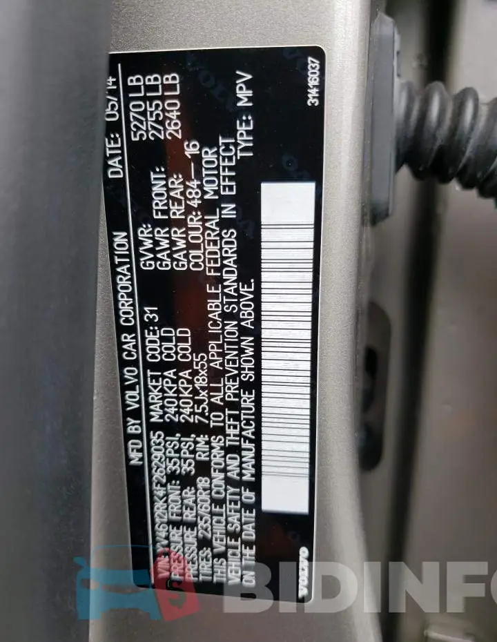 YV4612RK4F2629035 Photo# 12