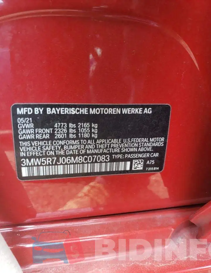 3MW5R7J06M8C07083 Photo# 12