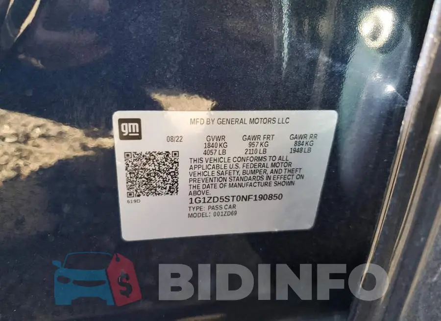 1G1ZD5ST0NF190850 Photo# 12