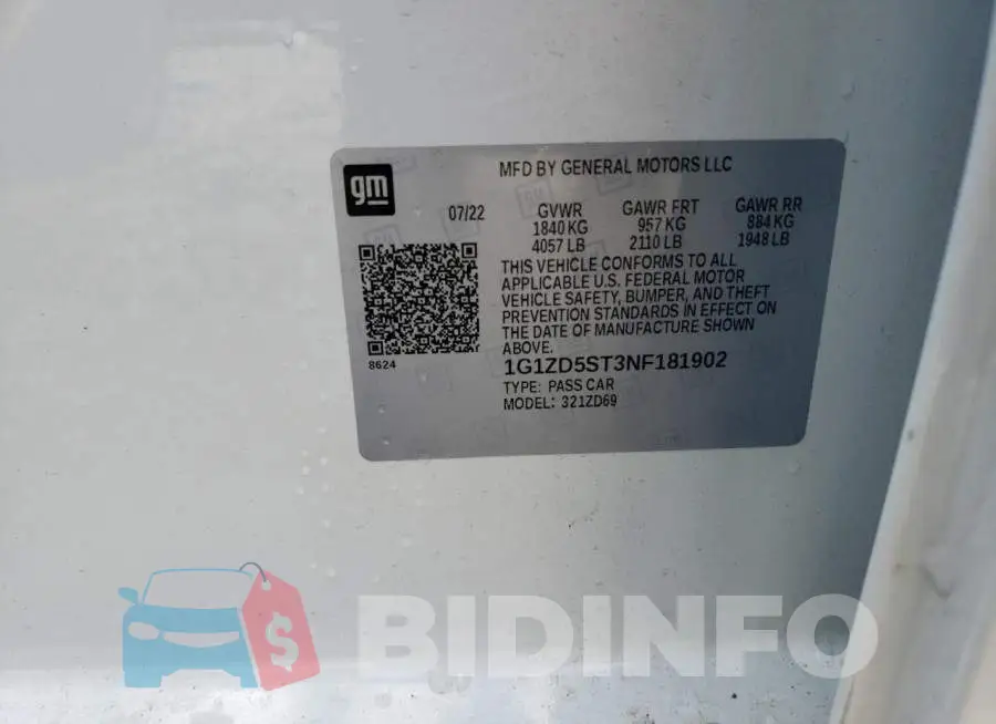1G1ZD5ST3NF181902 Photo# 12