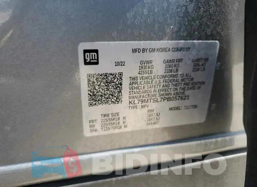 KL79MTSL7PB057621 Photo# 13