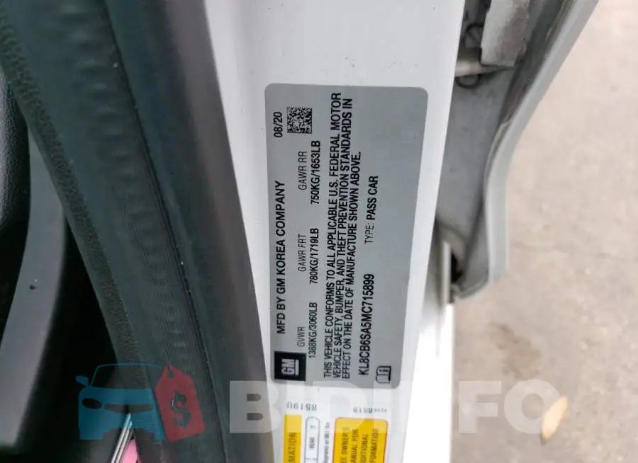 KL8CB6SA5MC715899 Photo# 12