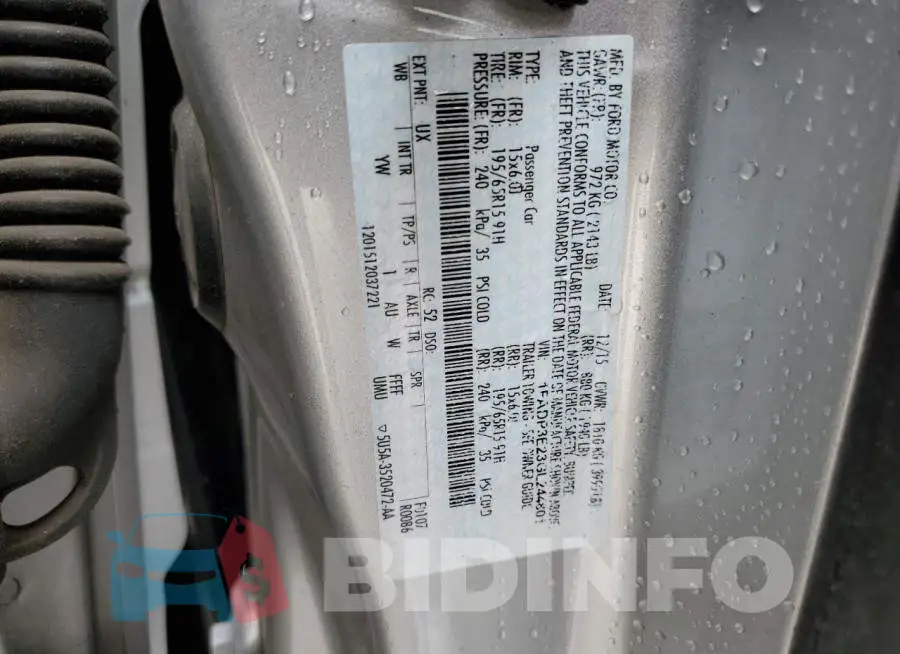1FADP3E23GL244801 Photo# 12
