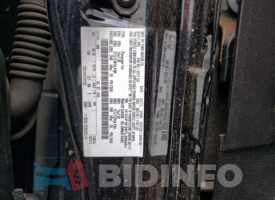 1FADP3K28FL286450 Photo# 12