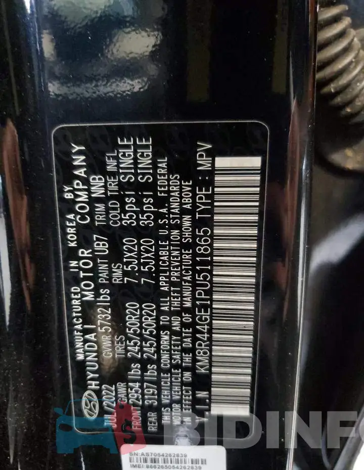 KM8R44GE1PU511865 Photo# 13