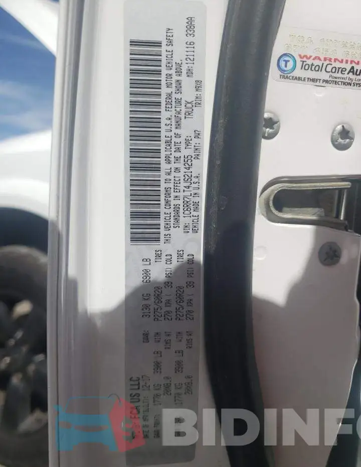 1C6RR7LT4JS214255 Photo# 12