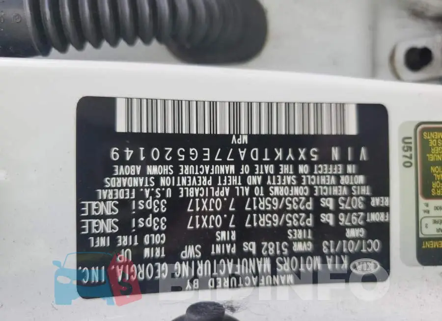 5XYKTDA77EG520149 Photo# 12
