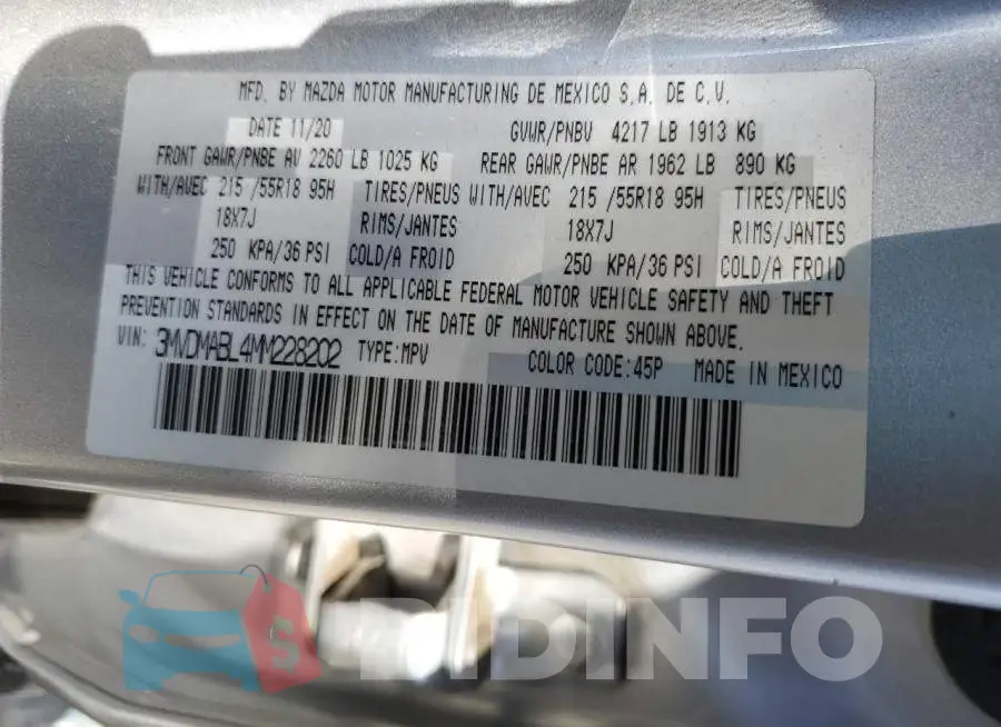 3MVDMABL4MM228202 Photo# 12