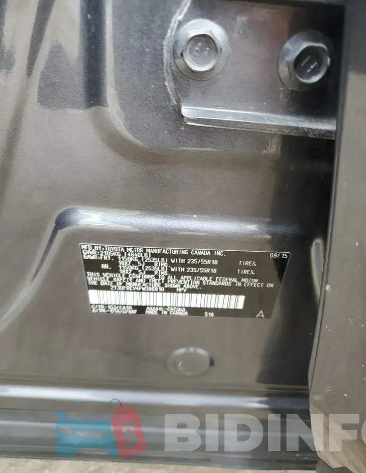 2T3DFREV4FW386810 Photo# 13