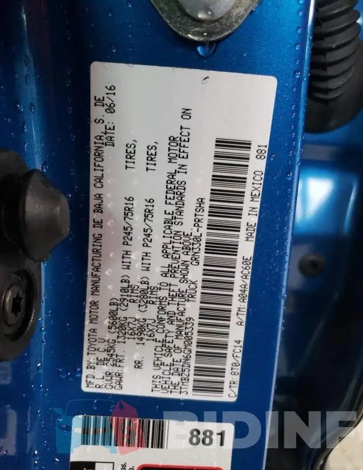 3TMBZ5DN6GM005339 Photo# 12