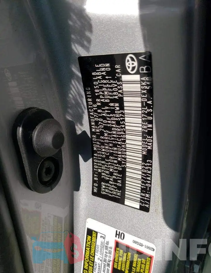 5YFBURHE1GP545173 Photo# 12