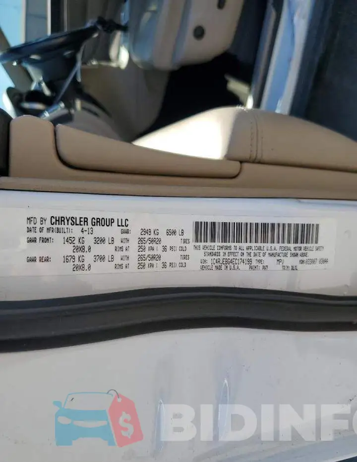 1C4RJEBG4EC174199 Photo# 12