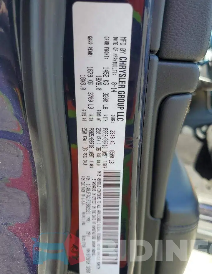 1C4RJFAG1FC602321 Photo# 12